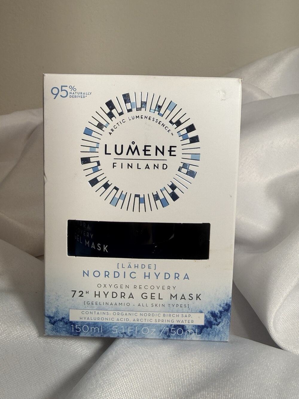 Brand New Lumene Nordic Hydra Gel Mask 150ml 72H